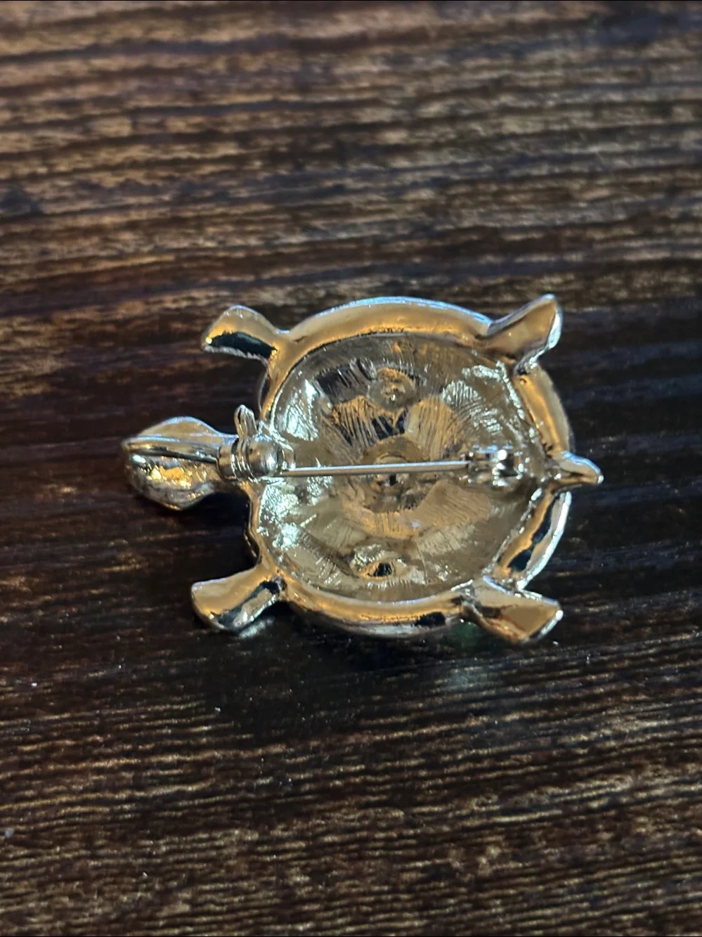 Elegant Mosaic Multicolored Turtle Brooch‎